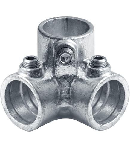 Amazon.com: PRO-SAFE 鍍鋅結構管導軌配件:90° 側出口彎頭適用於1 英吋